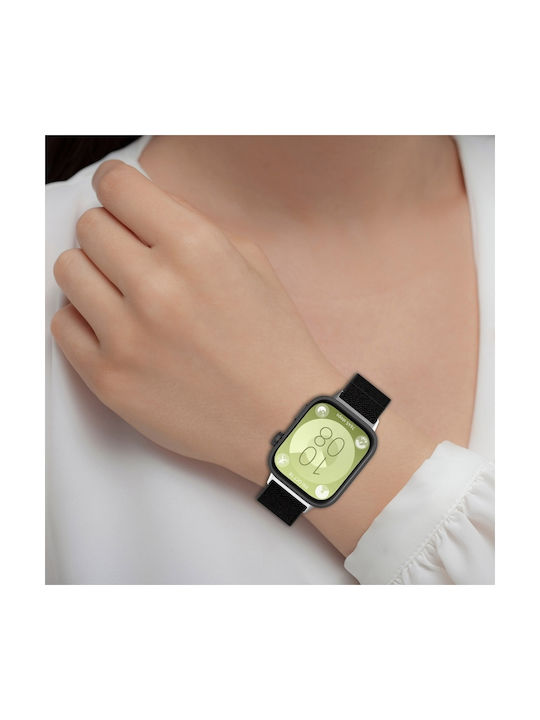Λουράκι Υφασμάτινο Μαύρο (Huawei Watch Fit 3)