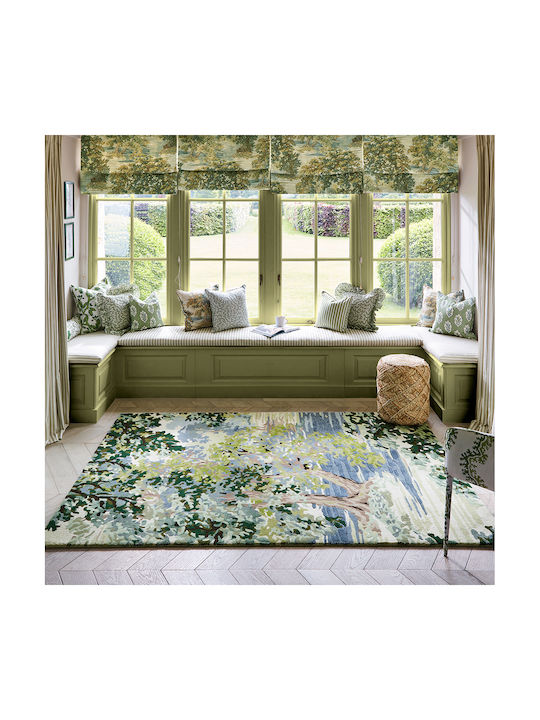 Sanderson Ancient Canopy Rug Rectangular Forest Green