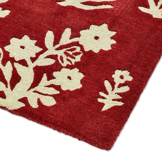Sanderson Woodland Glade Covor Rectangular Damson roșu