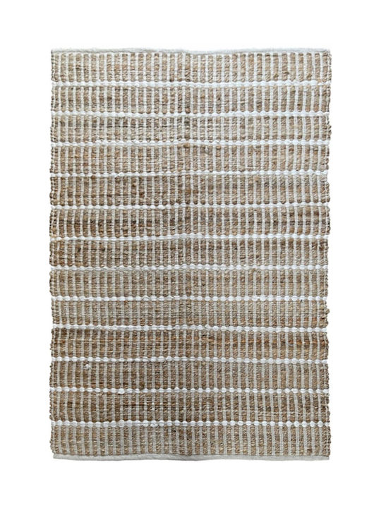 Atmosphera Rug Rectangular Summer from Jute Beige