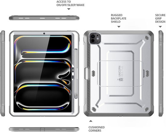 Supcase Back Cover Silver (iPad Pro 2024 13")