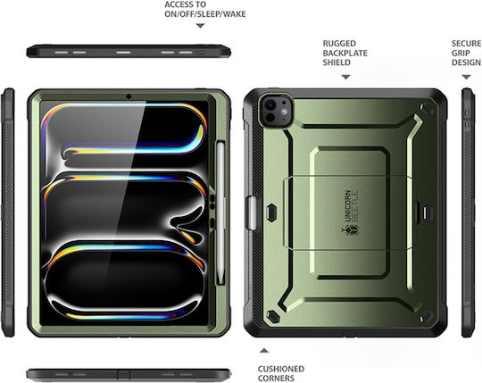Supcase Back Cover Grüne iPad Pro 2024 13"