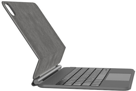 Belkin Flip Cover mit Tastatur Grau (iPad Air 2013 9,7")