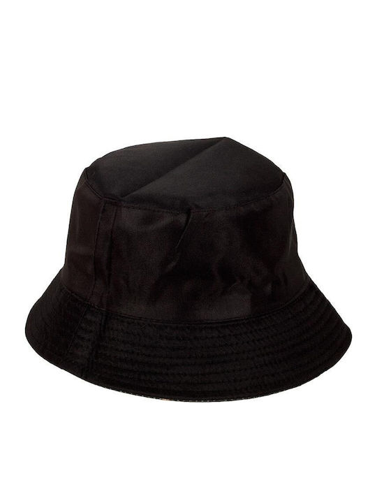 Paperinos Kids' Hat Bucket Fabric Khaki Orange Print