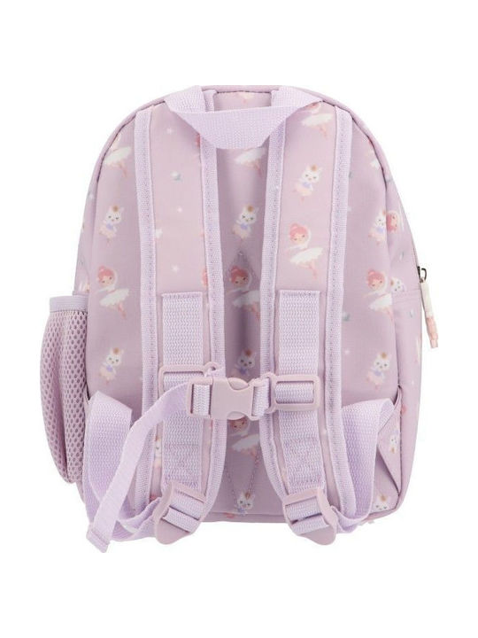 Tutete Kids Backpack Pink 28x25x28cm Ballet