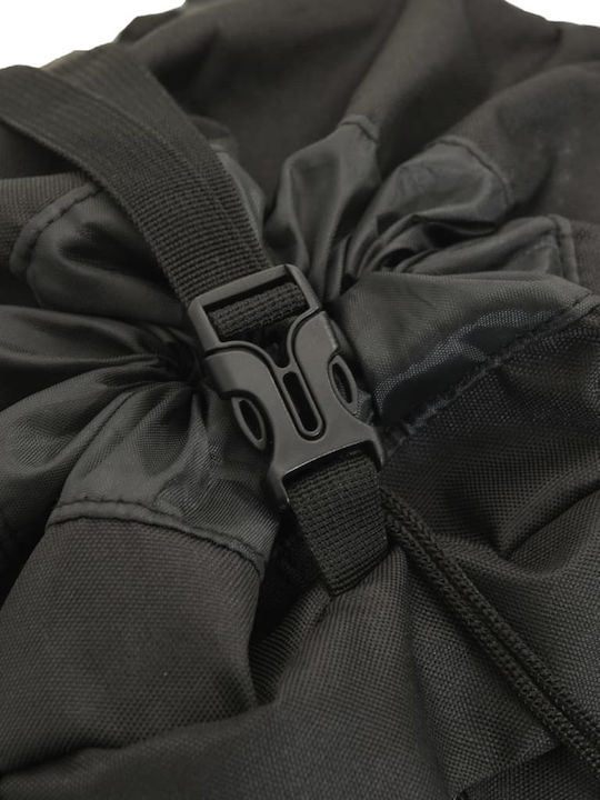 vidaXL Backpack Αδιάβροχο Μαύρο