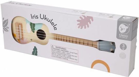 Classic World Holz-Ukulele für 3+ Jahre alt Jahre