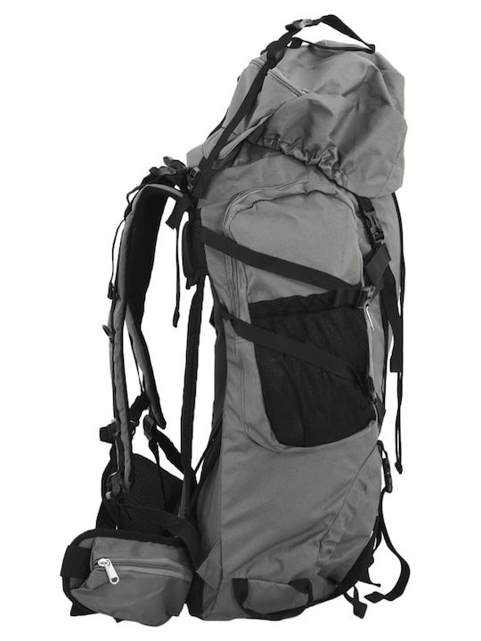 vidaXL Backpack Αδιάβροχο Γκρι