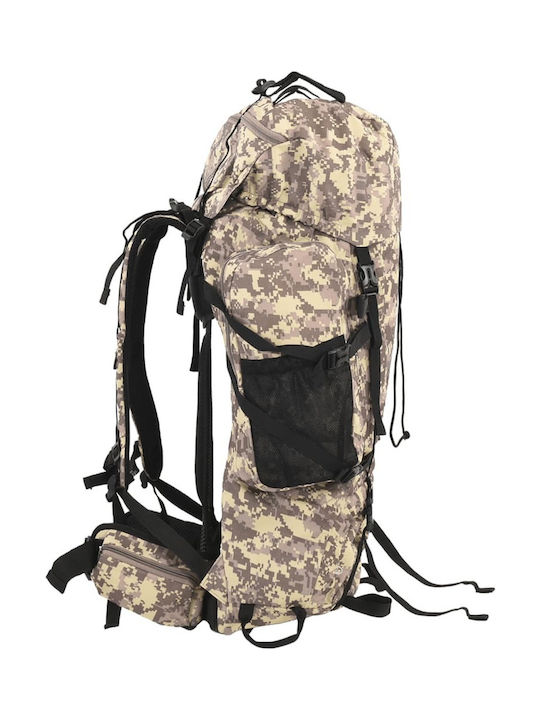 vidaXL Backpack Αδιάβροχο Καφέ
