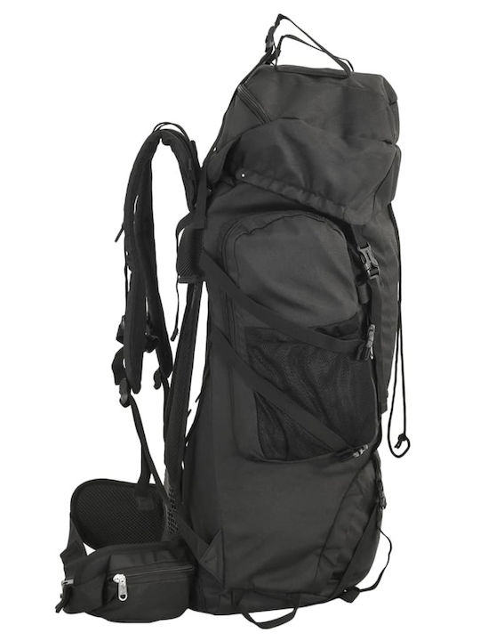 vidaXL Backpack Αδιάβροχο 60lt Μαύρο