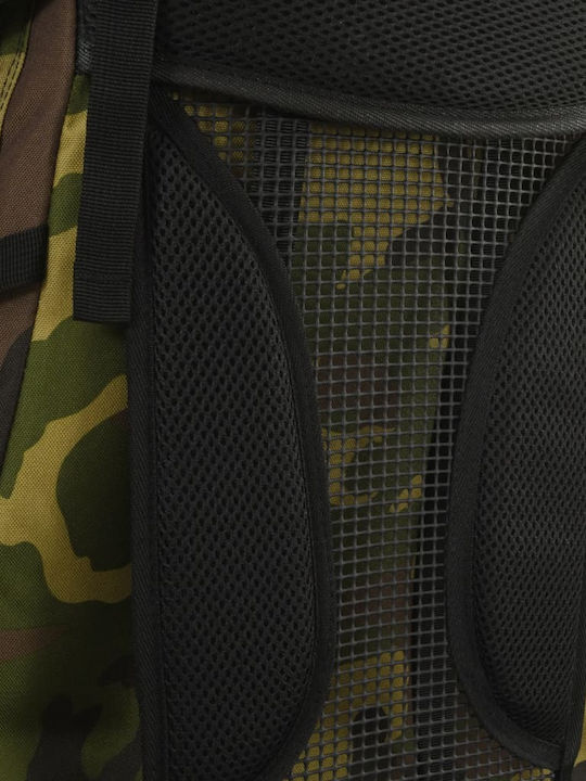 vidaXL Backpack Αδιάβροχο 60lt Πράσινο