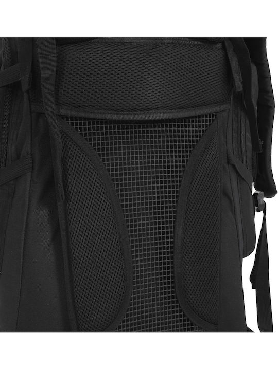 vidaXL Backpack Αδιάβροχο 60lt Μαύρο