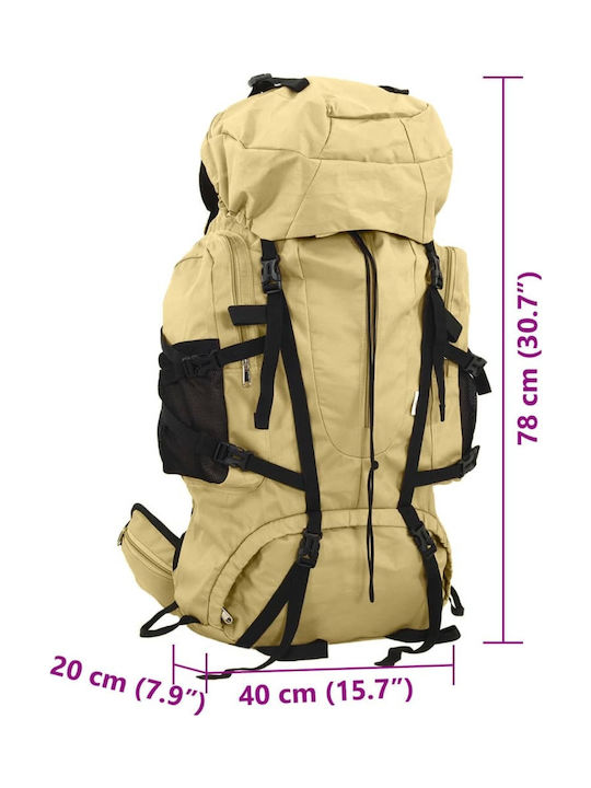vidaXL Backpack Αδιάβροχο Χακί