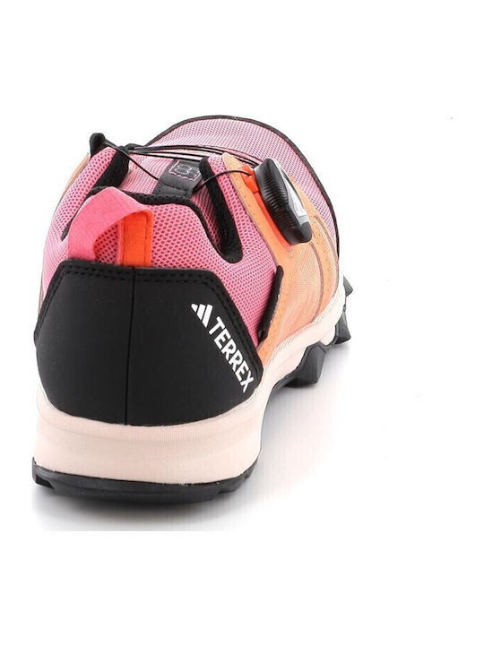 Terrex Terrex Agravic Boa Kinder Sportschuhe Laufen mit Schnürsenkeln Rosa