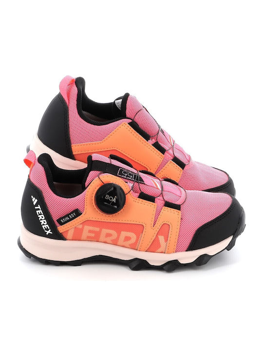 Terrex Terrex Agravic Boa Kinder Sportschuhe Laufen mit Schnürsenkeln Rosa