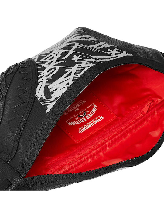 Herren Bum Bag Taille Schwarz
