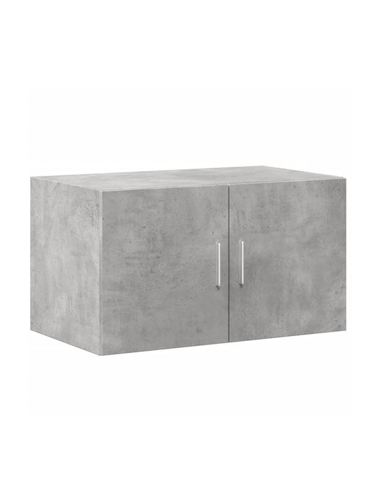 Double Door Wardrobe Gray 70x42.5x225cm