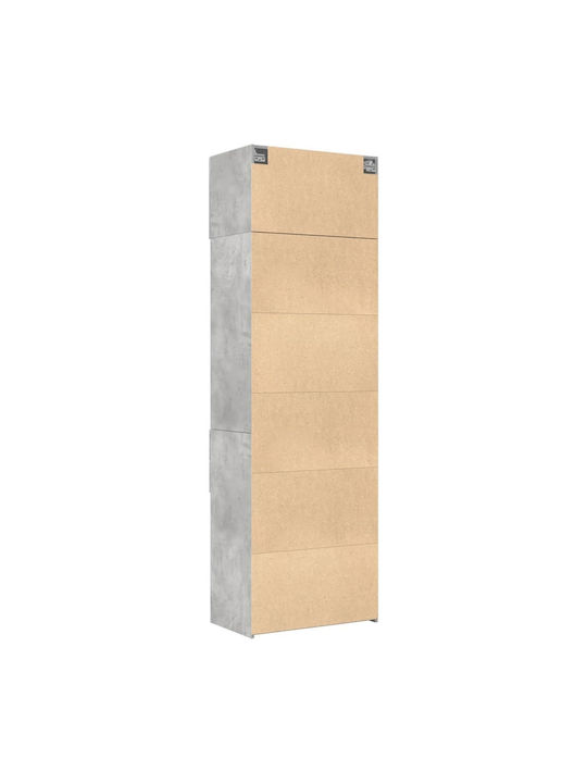 Bibliothek Gray 70x42.5x225cm