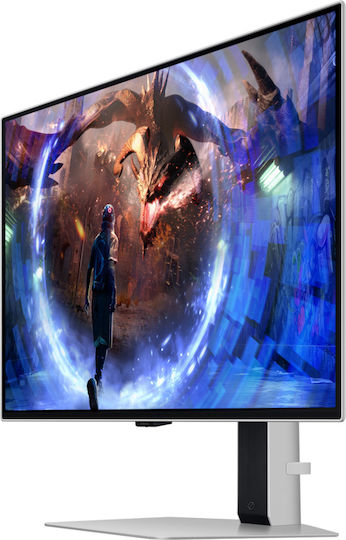 Samsung Odyssey G6 G60SD OLED HDR Monitor 27" QHD 2560x1440 360Hz With Response Time 0.3ms GTG Silver