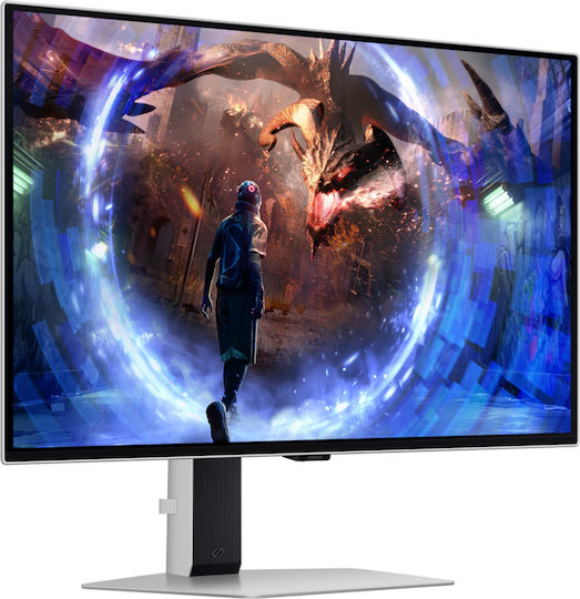 Samsung Odyssey G6 G60SD OLED HDR Monitor 27" QHD 2560x1440 360Hz With Response Time 0.3ms GTG Silver