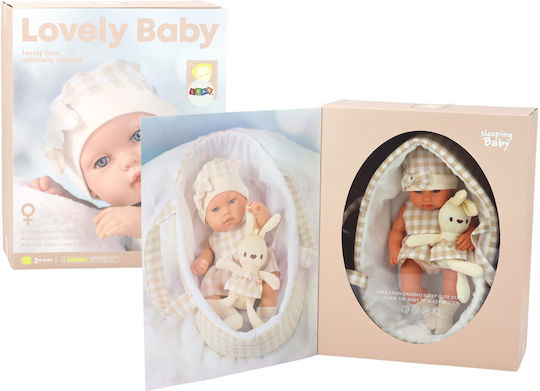 Babypuppe im Babytrage