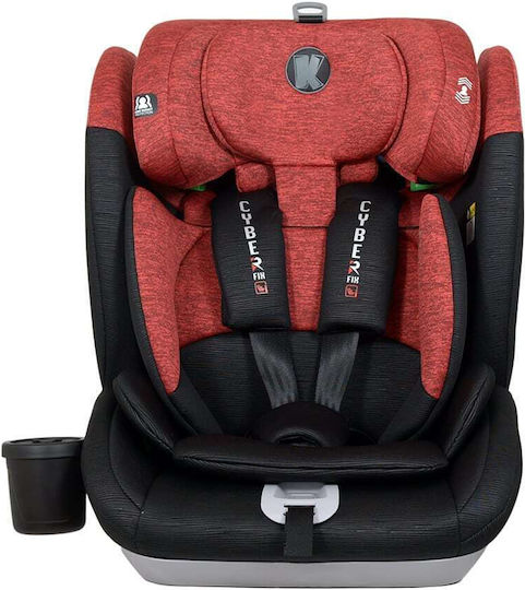 Kiddo Cyber Fix Baby Car Seat i-Size with Isofix Chilli 9-36 kg