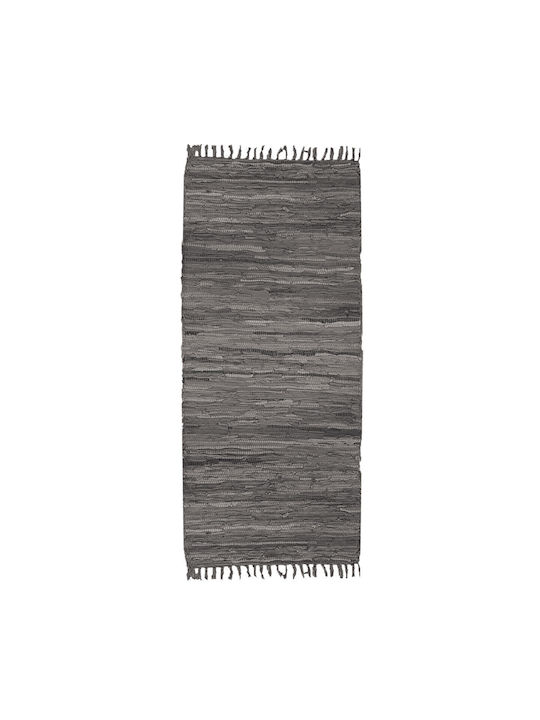 Chios Hellas Rug Rectangular Leather Grey