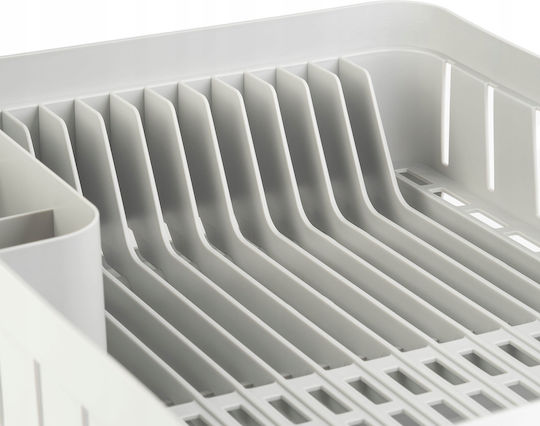 Kadax Scurgător De Chiuvetă Din Plastic Alb