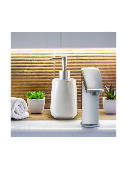 Kadax Spender Küche Keramik Weiß 400ml