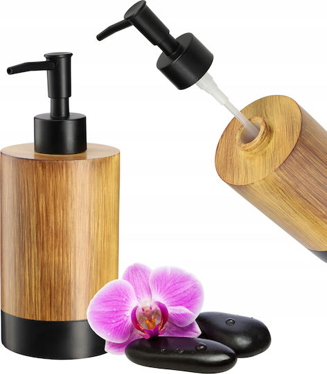 Kadax Dispenser Wooden Black 350ml