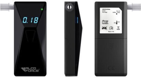 Alcoforce Af-450 Electrochemical Breathalyzer