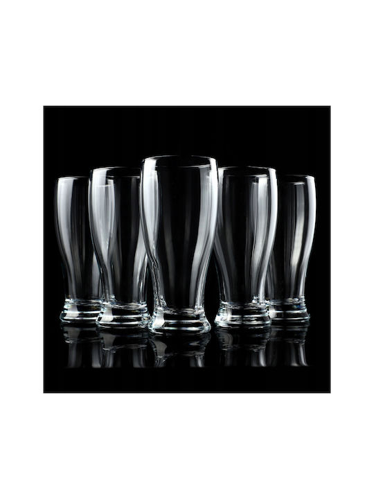 Kadax Set de pahare pentru bere din Sticlă 565ml 6buc
