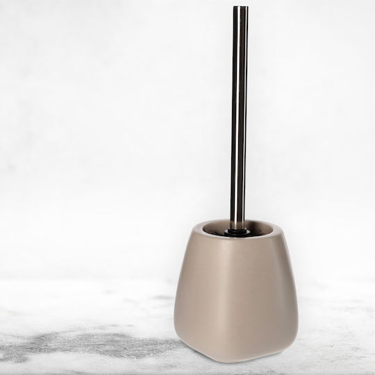Kadax Ceramic Toilet Brush Beige