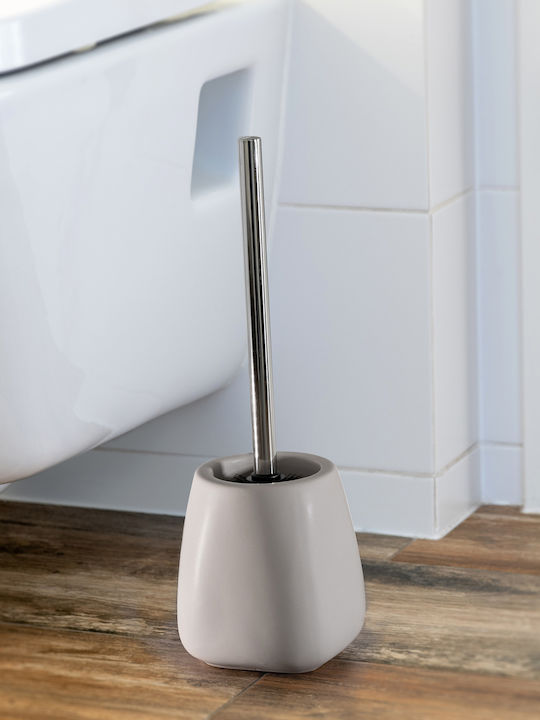 Kadax Keramik Badezimmer Toilettenbürste Beige