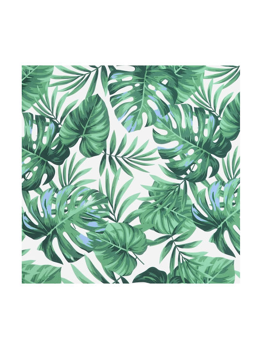vidaXL Pernă De Canapea De Grădină Waterproof Albastru/Alb 4 Buc 40x40 Cm