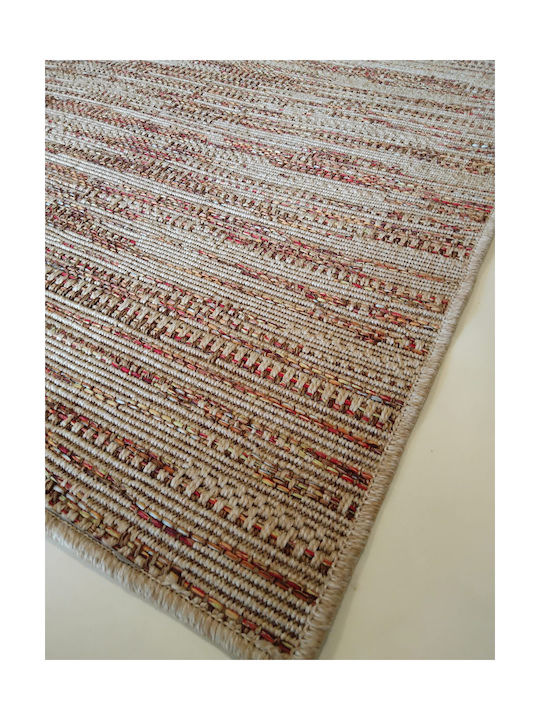 Klonaras Van 70171 Rug Rectangular Summer Wicker Multi-beige