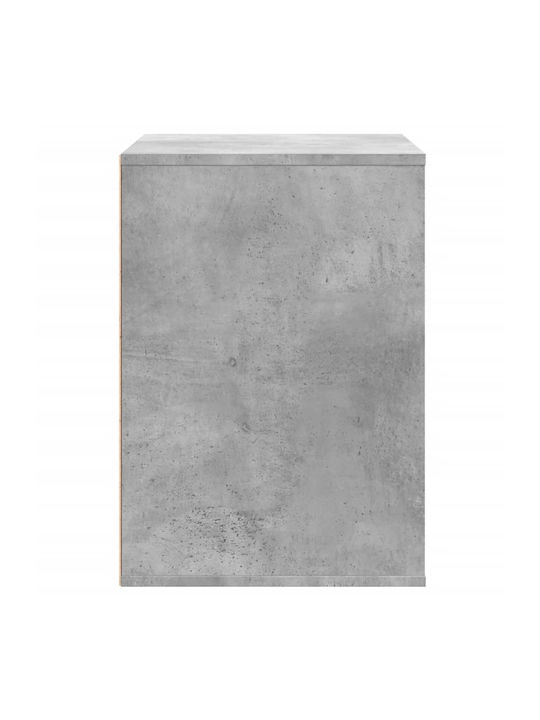 Συρταριέρα Κρεβατοκάμαρας mit 3 Schubladen Gray 80x41x58cm