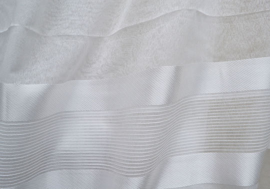 Saray Home Perdea Cu Coafură Albă 140x280cm