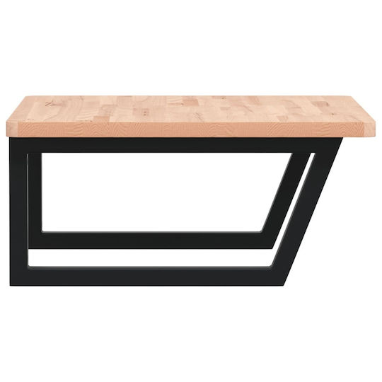 vidaXL Waschtisch ohne Waschbecken L60xB60xH2.5cm Beech