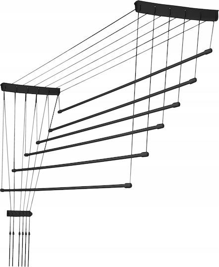 Kadax Wall Clothes Drying Rack with Hanging Length 3m