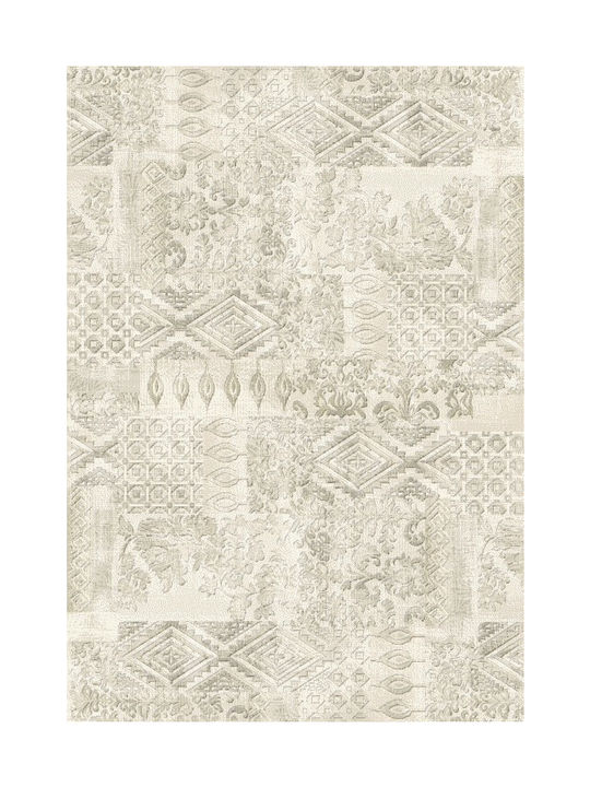 Ragolle Vivendi Teppich Rechteckig Synthetisch,Polyester/Cotton/Leather Ecru