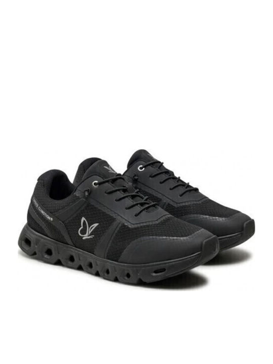 Damen Anatomisch Sneakers Schwarz