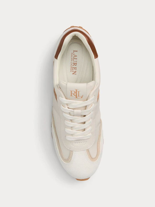 Ralph Lauren Femei Sneakers Albe