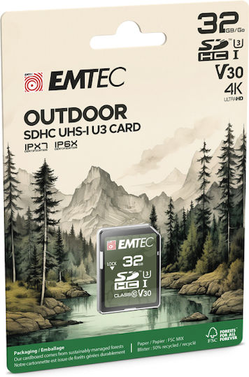 Emtec microSDHC 64GB U1 V30 UHS-I 100MB/s
