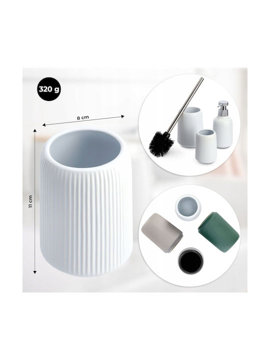 Kadax Organizator auto Ceramică Albă