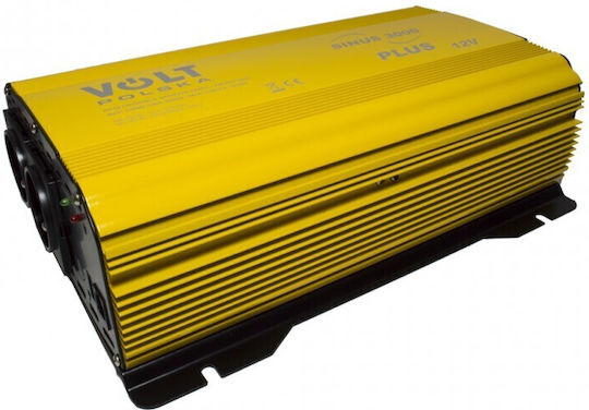 Volt Polska Inverter Αυτοκινήτου Τροποποιημένου Ημιτόνου 3000W για Μετατροπή 12V DC σε 230V AC