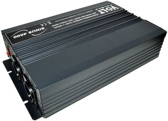 Volt Polska Inverter Αυτοκινήτου 2000W για Μετατροπή 12V DC σε 220V AC