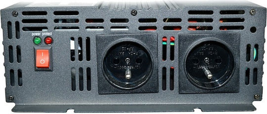 Volt Polska Inverter Αυτοκινήτου 2000W για Μετατροπή 12V DC σε 220V AC