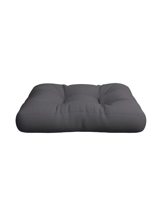 vidaXL Μαξιλάρι για Παγκάκι Παλέτας Γκρι 50x50εκ.