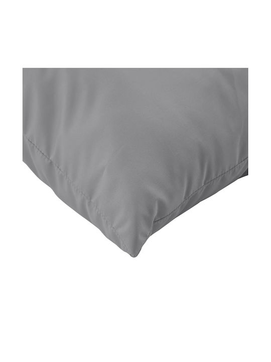 vidaXL Waterproof Garden Sofa Cushion Gray 4 Pieces 50x50cm